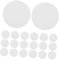 Gatuida 20pcs PC White Spotlight Shading DIY Lamp Bottom Cover Spotlight Diffuser Diffuser