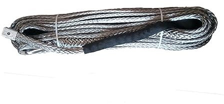 STRAFBRG treuil électrique 4X4 Offroad 12000lbs de 10mm x 30m avec la Corde de Plasma,Grande Compatibilité(Grey)