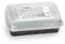 Cuki Professional vaschette alluminio con coperchi ultra-forza, 6 porzioni, laccate, cm29x19xh4 , 1 confezione da 10 pezzi, monouso per forno, microonde, frigo, cottura, conservazione