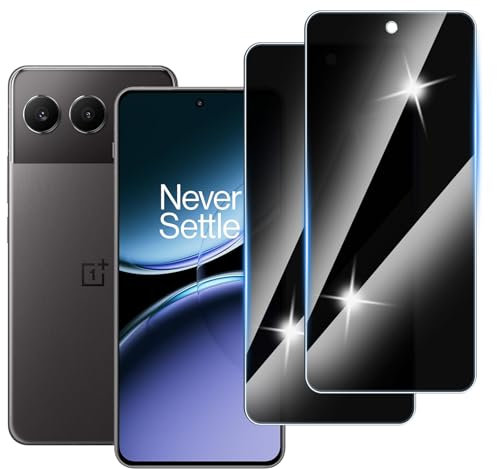 Hirshen [2 Stück] Sichtschutzfolie für Oneplus Nord 4 Panzer Schutz Glas, Anti-Spähen Privatsphäre Schutzfolie, 9H Härte, Anti-Kratzer, Bläschenfrei,Anti-Spy