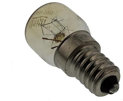 KGA SUPPLIES 25W Fridge Lamp Light Bulb - SES E14 Compatible with Indesit