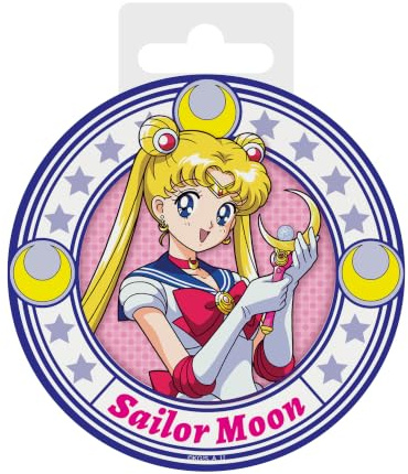 ABYSTYLE Sailor Moon Sailor Moon Keramik-Untersetzer, offizielles Produkt, Größe 10 x 10 cm, rutschfeste Unterseite