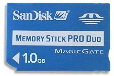 SanDisk memory Stick Pro Duo 1 GB