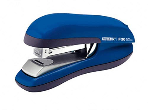 RAPID 23256501 - Grapadora con tecnología Flat Clinch modelo F30 color azul