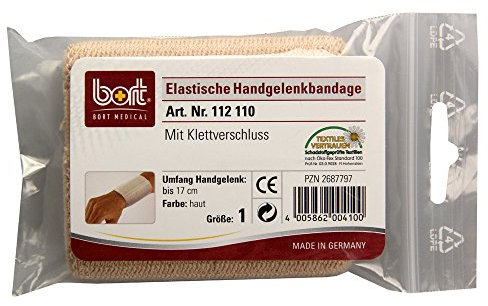 Handgelenkbandage, Farbe haut, Gr. I