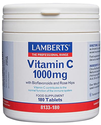 Lamberts Vit C 1000Mg PlusBioflavs 180