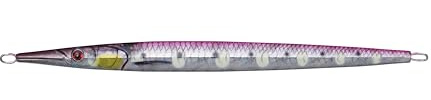 Savage Gear Salt 3D Needle Jig - Pilker, Farbe:Pink Flash Glow Dots PHP, Länge/Gewicht:21.5cm / 120g