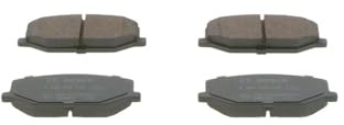 Bosch BP505 - Brake Pads Car Front Axle - 1 Set of 4 Pads | Bosch Quality - Reduced Noise and Dust - ECE-R90 Certified - Copper-Free