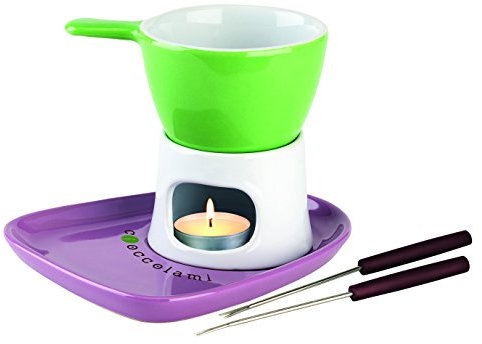 Schokoladenfondue aus Keramik von TOGNANA,Set 6 Stück