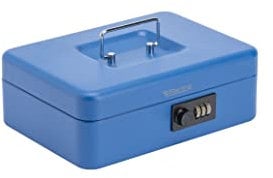 Burg-Wächter - Cassetta portavalori con lucchetto a combinazione, 25,4 cm, CB03BL