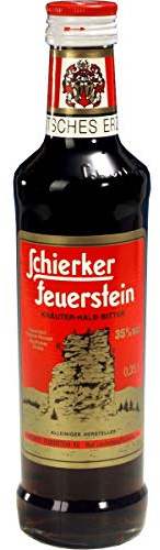 Schierker Feuerstein 0,35 l Kräuterlikör Halbbitter aus dem Harz