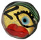 Glass Of Venice Picasso-Gesichtsring aus Muranoglas