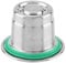 Diyeeni Capsule de café réutilisable légère en acier inoxydable de capsule de café, compatible avec les machines à café Nespresso et les machines à café à main simples.