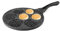 NAMAI - Padella Waffle Induzione - 26 CM ø - Rivestimento Antiaderente - Alluminio - Adatta in Lavastoviglie - Waffles Piastra - Piastra Waffle e Pancake - Padella Per Waffle - Pentola Waffle