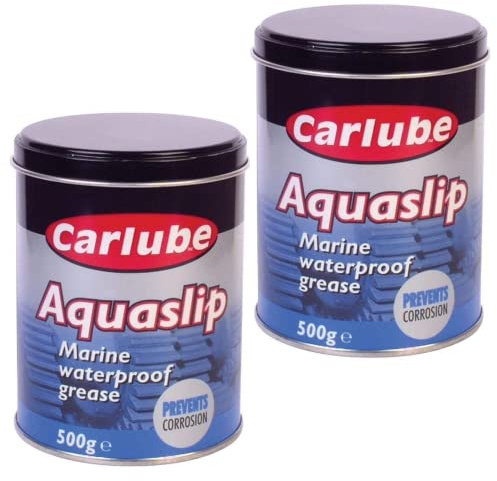 Carlube WPG500 Aquaslip Marine Waterproof Grease 500g x 2
