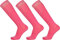 Mysocks 3 Paires Chaussettes Hautes Aux Genoux Mercerises Rose