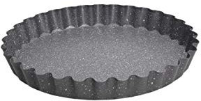 Tognana WR44428PROQ Stampo Crostata, 28 cm, Acciaio, Nero
