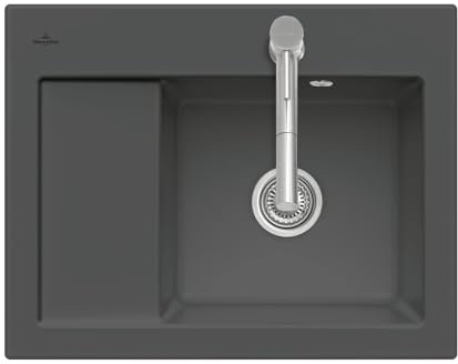 Villeroy & Boch VB-3313 01 i4 SUBWAY 45 COMPACT Spülbecken, Graphite