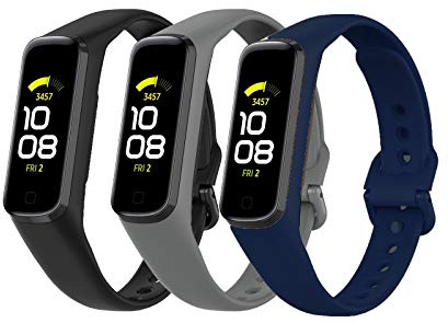 Fit 2 cinturini compatibili con Samsung Galaxy Fit 2 SM-R220 per donne uomini classico colorato floreale impermeabile sport cinturino cinturino cinturino per Galaxy Fit 2 Smart Watch accessorio