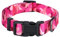 Rhea Rose Dog Collar Special Design Personalized soft collars Pink Camo Medium