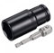 sourcing map 1/2 Drive Socket Accessory Set, 32mm Deep 6-Point Impact Socket 3 Length and 1/4 Hex Shank Adapter