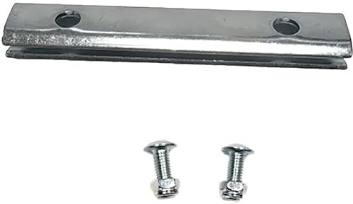 Global Furnishing Sportspower Trampoline Spare Enclosure Net Wire Cable Clamp Bolt 6ft 8 10 12ft (2 x Flat Steel Sockets With 4 Screws)