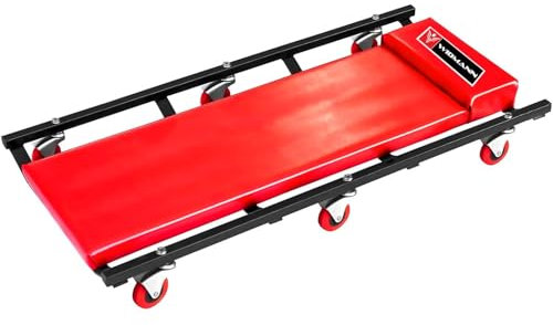 Chariot de visite WIDMANN CH-02-6 roues pour atelier mécanique, Supporte jusqu'à 150 kg, Garage, mécanicien