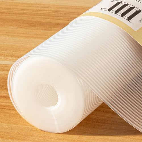 FEXIA Shelf Liner for Kitchen 12IN x 20FT Cabinet Drawer, Fridge Liner