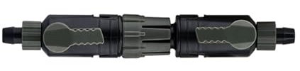 Aquarium-Filteranschluss, Aquarium Schlauchventil, Schlauchverbinder Doppelhahn-Anschluss Adapter, Aquarium Schlauchanschluss Ventil mit Schnellverschlussgriff für Aquarien Aquarium (K-12/16mm)