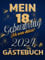 18. Geburtstag Gästebuch: Hardcover 18. Jahre Buch zum Eintragen für Glückwünsche und Fotos I Geschenk für Mädchen und Jungen
