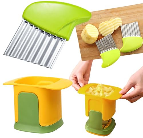 taglia patate,Zodors tagliapatate per patate fritte Multifunzione taglia patate a bastoncino di Grado Professionale tagliapatate per Patate Frutta Verdura