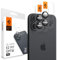 Spigen Glas.tR EZ Fit Optik Pro Tempered Glass Camera Lens Protector for iPhone 16, iPhone 16 Plus - Black (2 Pack)