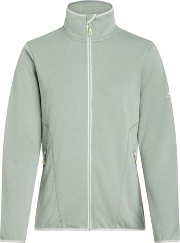 Mc Kinley Damen Roto II Fleecejacke, Melange/Green Smoke, 46