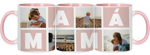 Wanapix | Taza Día de Madre Personalizada | Regalo para Mama | Tazas Originales para Regalar | 325m | Letter