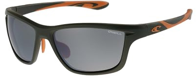 Oneill ONS-9056-20 - Gafas de sol para hombre, 107P, cristal verde mate/naranja con lentes polarizadas ahumadas sólidas, Green