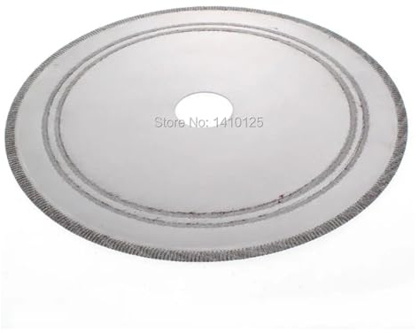 1PCS 7 inch 175mm Notched Rim 1.1mm Diamond Lapidary Rock Slab Saws Blade Cutting Trim Saw Blades Masonry Tools for Stone Gemstone