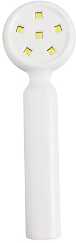 ELAYARD Portable Handheld Gel Nail Lamp White Small UV LED Nail Light for Gel Curing at Home and Travel
