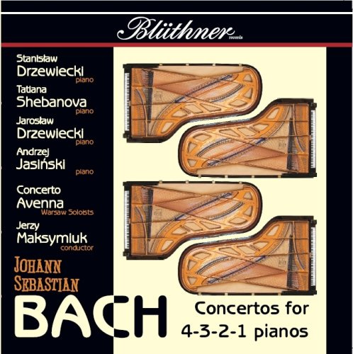 Bach - concertos for 4-3-2-1 pianos