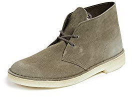 Clarks Stivali Desert Chukka Uomo, Pelle scamosciata verde oliva., 45 EU