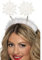NET TOYS Weihnachtshaarreif Schneeflocken Haarreif Haarreifen Schneeflocke Haarschmuck Weihnachten Feenschmuck Kostüm Zubehör
