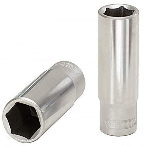 KS Tools 917.3828 - Douille spéciale pour bougies de préchauffage 3/8, 8 mm - Système FlankTraction - Chrome Vanadium - Finition satinée