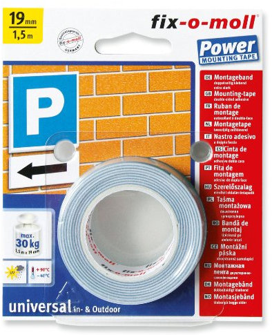 Ritterrath Power-Mount weiß 30kg 150cm 19mm, 3563047