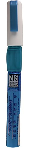 Zig 2 Way Glue Pen Squeeze & Roll 1mm Fine Tip