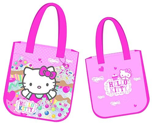Hello Kitty, Borsa tote donna Rosa rosa