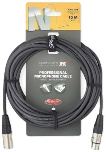 Stagg 33ft. N series professional mic cable - XLR m. / XLR f.