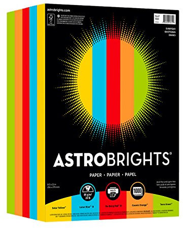 Astro Inkjet, Laserdruck farbiges Papier