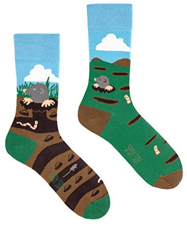 Spox Sox Casual Unisex - mehrfarbige, bunte Socken für Individualisten