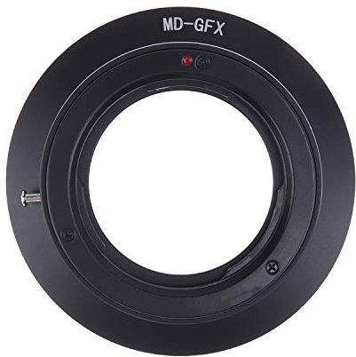 Hersmay MD-GFX Objektivhalterungsadapter Kompatibel mit Minolta Rokkor (SR/MD/MC) SLR-Objektiv auf Fuji G-Mount-Objektiv für Fujifilm GFX 50S, GFX 50R, GFX 100, GFX 100S und VG-GFX1 Kameragehäuse