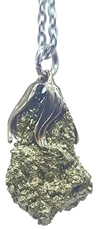 TENET - Halskette mit Anhänger mit Halbedelstein, handgefertigter Schmuck, Stein