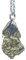 TENET - Halskette mit Anhänger mit Halbedelstein, handgefertigter Schmuck, Stein